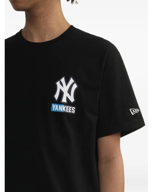 KTZ Black Logo-Print T-Shirt for men