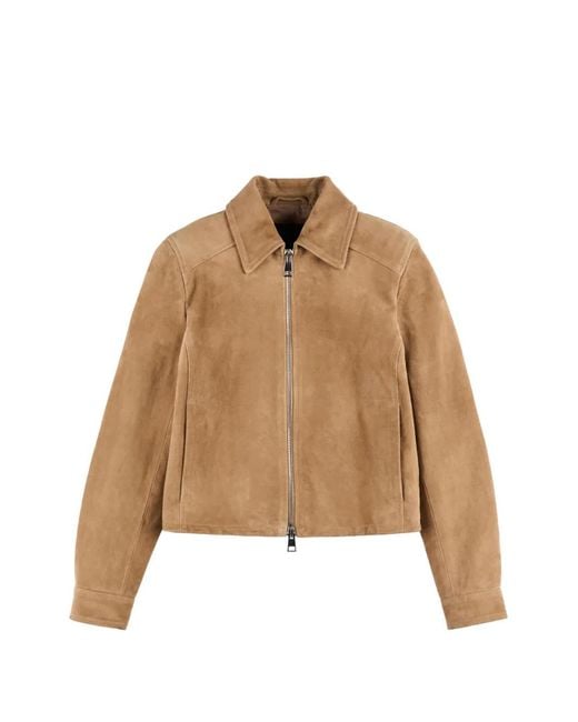 Hogan Natural Cropped Jacket