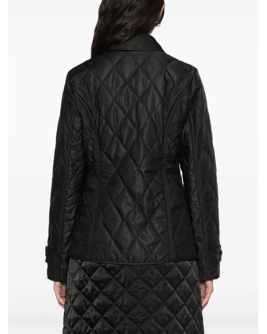Burberry Black Quilted Jacket