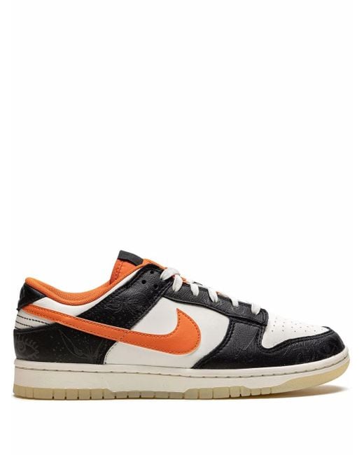 Nike White Dunk Low Retro Prm "Halloween" Sneakers