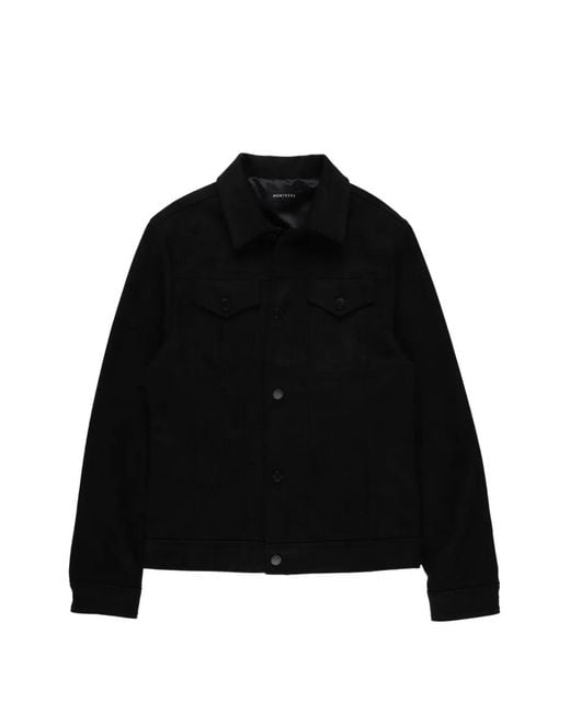 Monfrere Black Dean Jacket for men