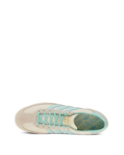 Adidas Blue Sl72 Og Suede Low-Top Sneakers
