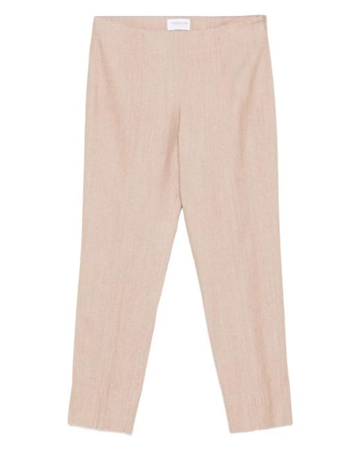 MARGON METAMORFOSI Natural Side-Split Pants