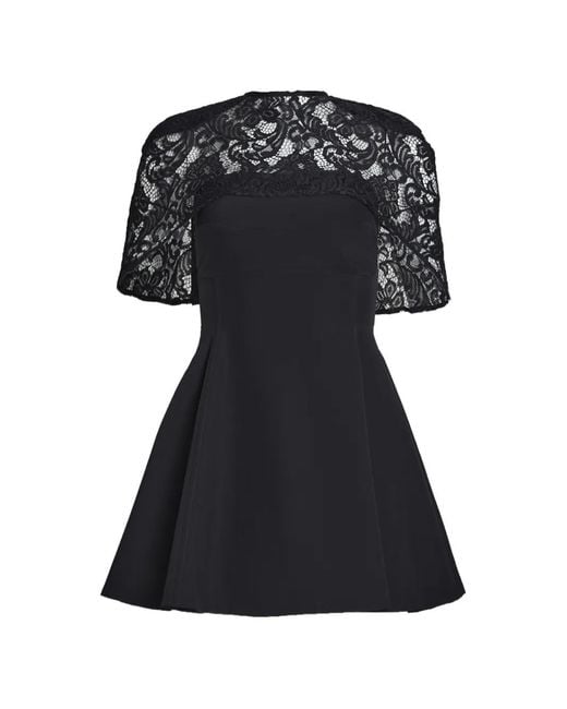 Axel 113 Black Nova Lace Strapless Mini Dress