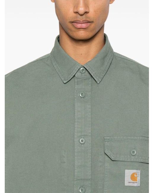 Carhartt Green Reno Shirt Jacket for men