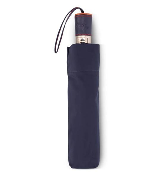 Longchamp Blue Le Pliage Club Umbrella