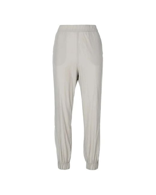 Adidas Gray Adibreak Logo-Patch Track Pants