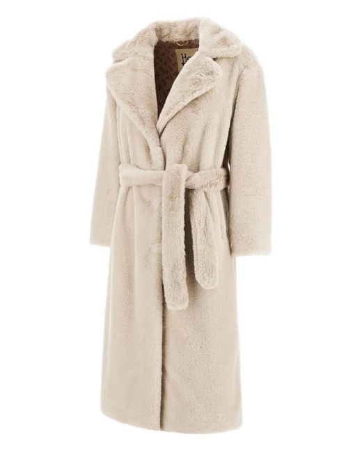 Herno Natural Soft Alternative Fur Coat