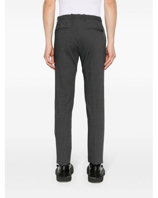 Incotex Gray Tapered-leg Tailored Trousers for men