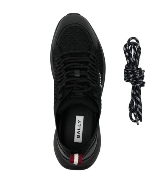 Sneakers Daryel con inserti di Bally in Black da Uomo