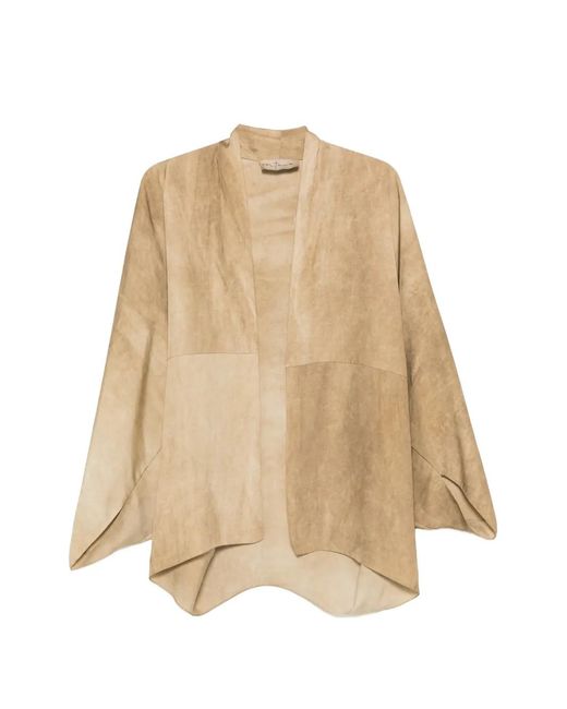 Cortana Natural Faded-Effect Jacket