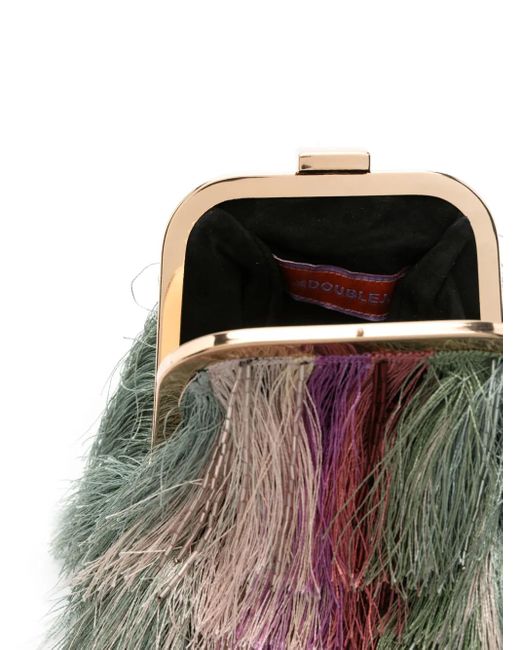 LaDoubleJ Palazzo Kleine Clutch in het Pink
