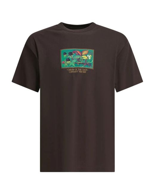 Carhartt Black Cream Of The Crop T-Shirt for men