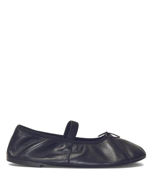 Proenza Schouler Blue Glove Mary Jane Ballerina Shoes