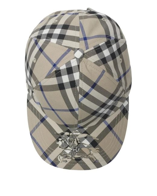 Cappello Da Baseball di Burberry in Gray da Uomo