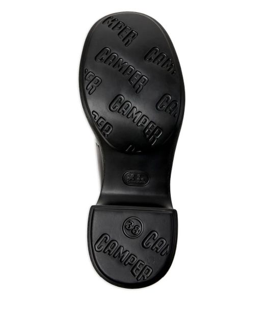 Camper Black Thelma Ii Buckle-Strap Platform Pumps