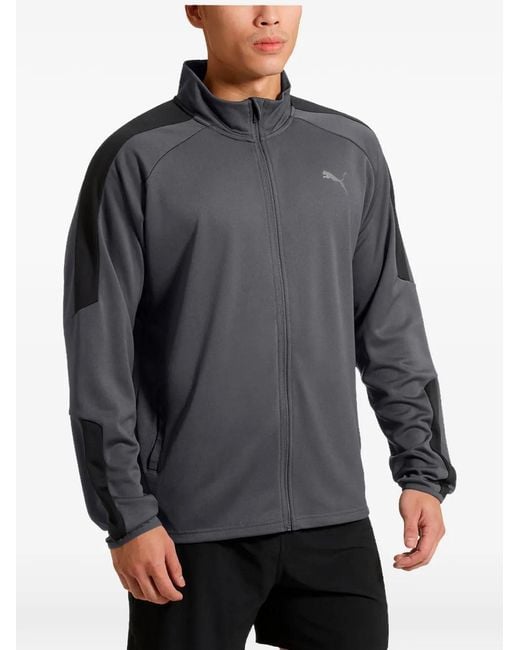 PUMA Gray Energy Blaster Track Jacket for men