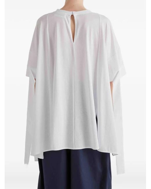 MEIMEIJ White Asymmetric Top