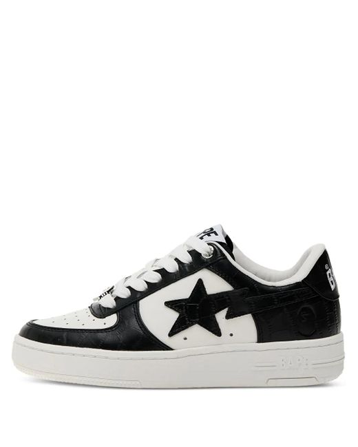 A Bathing Ape Black Sta 3 Sneakers