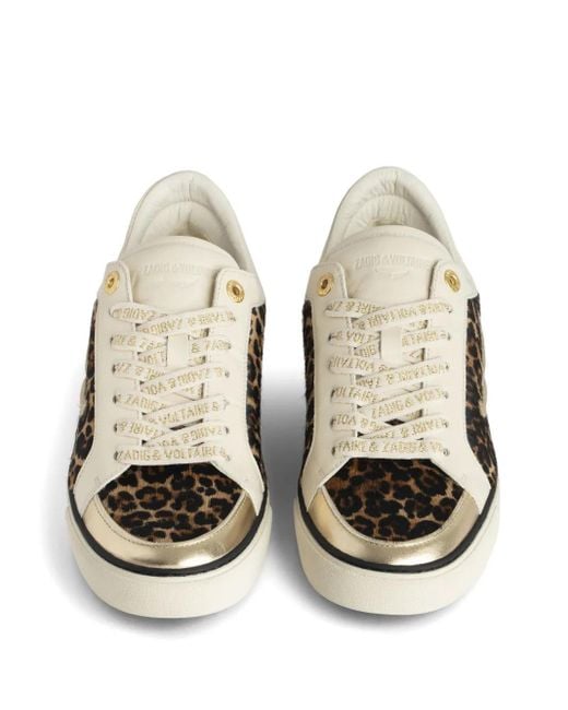 Zapatillas Fly On Zadig & Voltaire de color Natural