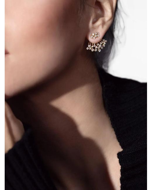 Graziela Metallic Açaí Diamond Earrings