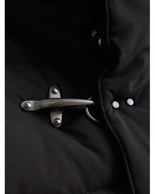 Fay Black High-Neck Padded Gilet for men
