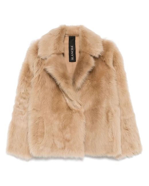Blancha Natural Shearling Jacket