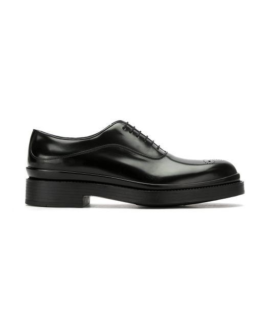 Prada men's lace up shoes Clearance