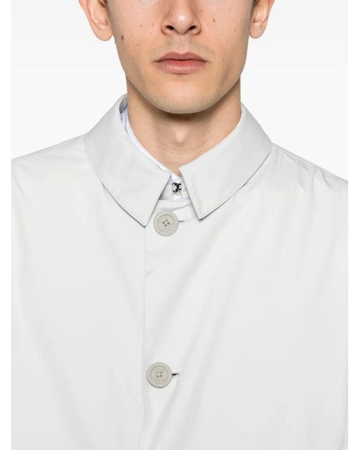 Chaqueta Ligera Herno de hombre de color White