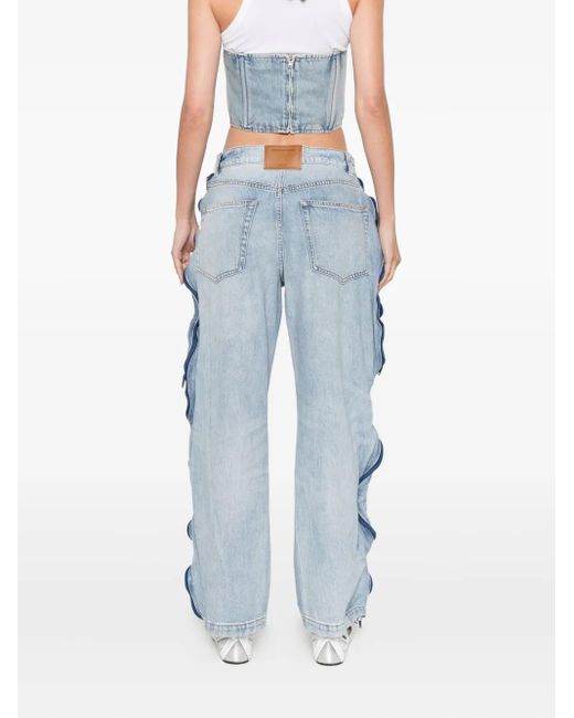 Alexander Wang メッシュパネル ジーンズ Blue