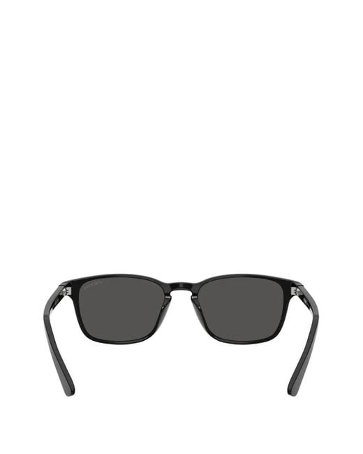 Prada Sonnenbrille Mit Eckigem Gestell in Black für Herren