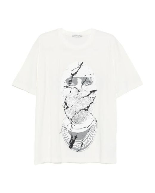 Ih Nom Uh Nit T-Shirt Met Print in het White voor heren