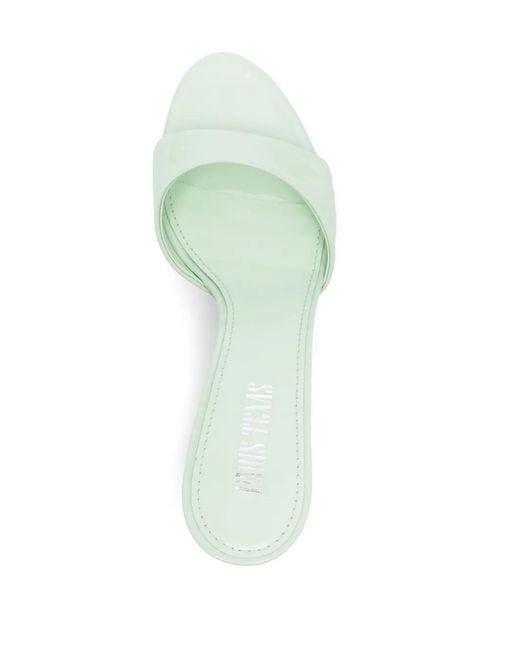 Paris Texas White Sandals