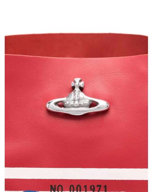 Vivienne Westwood Red Verzierter Tote Bag mit Bingo-Print