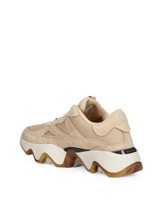Sorel Natural Panelled Chunky-Sole Sneakers