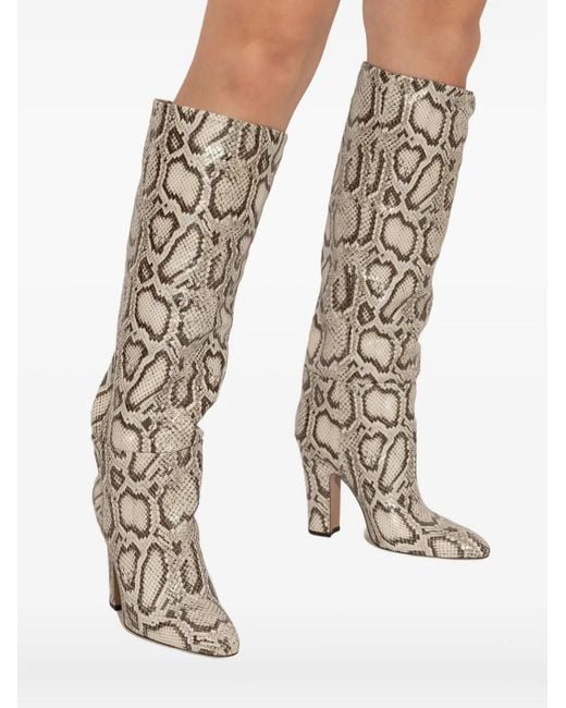 Paris Texas Metallic 100Mm Lavinia Boots