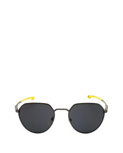 Carrera Black Geometric-Frame Sunglasses for men