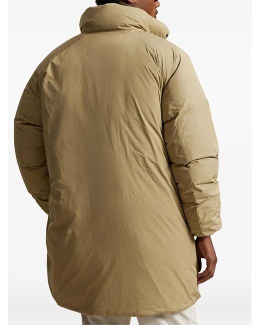Cappotto Con Scollo A Imbuto di Polo Ralph Lauren in Natural da Uomo