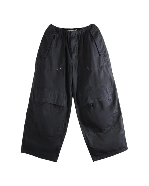 Alexander Wang Gray Elasticated Pocket Trousers