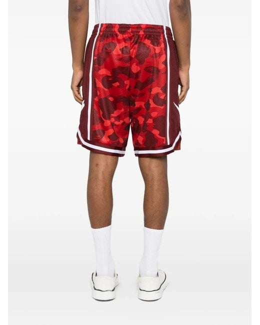 Bermudas Abc Camo Sta A Bathing Ape de hombre de color Red