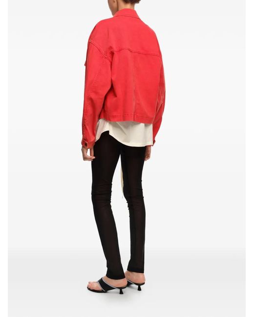 Bimba Y Lola Red Veste À Coupe Crop