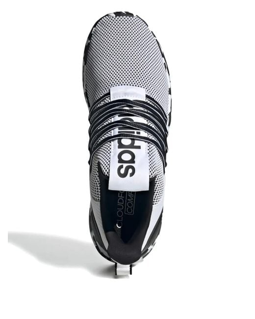 Adidas White Lite Racer Adapt 7.0 /Core" Sneakers for men