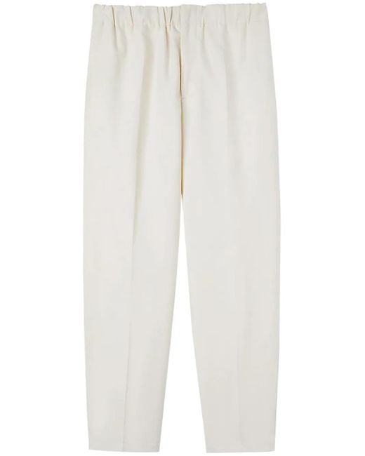 Jil Sander White Trousers for men