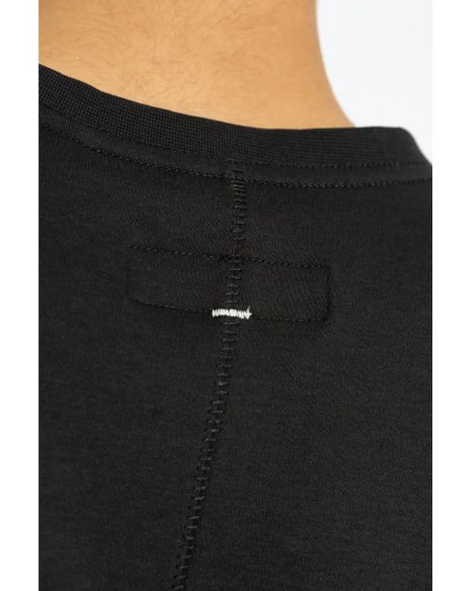 Rag & Bone Pima Katoenen T-Shirt in het Black voor heren