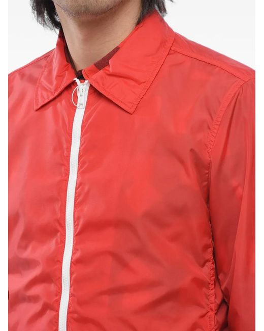 Woolrich Red Deepsix Coach Jacket for men