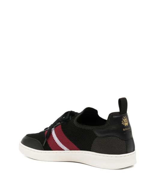 Bally Black Tygor-T Low-Top Trainers for men