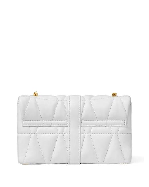 Versace White Kleio Quilted Nappa Mini Bag