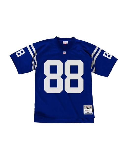 Mitchell & Ness Blue X Nba Indianapolis Colts 1996 Marvin Harrison Legacy T-Shirt for men