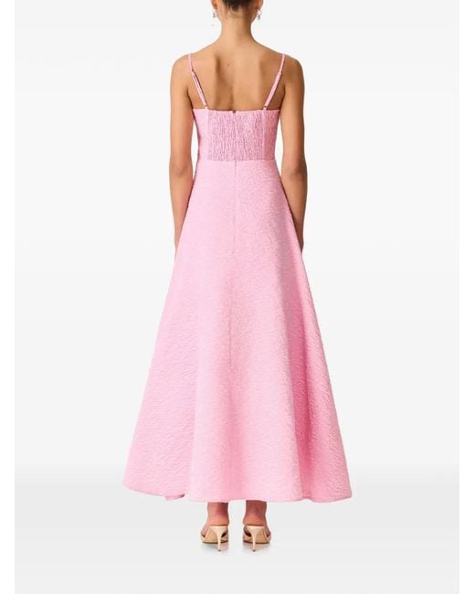 Elliatt Pink Briallen Flared Maxi Dress