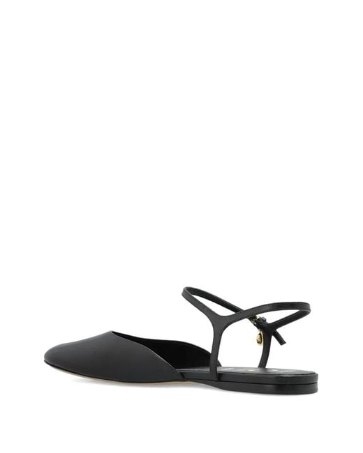 Loewe Black Ankle-Strap Leather Trainers